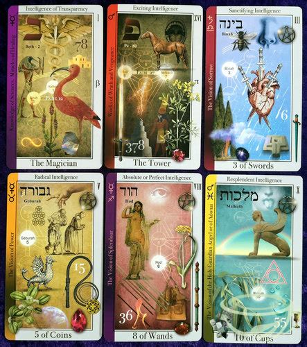 Magical correspondence themed tarot deck